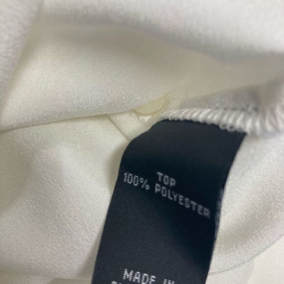 B.WEAR WOMEN’s Tunic Ivory Size Large - Picture 6 of 10